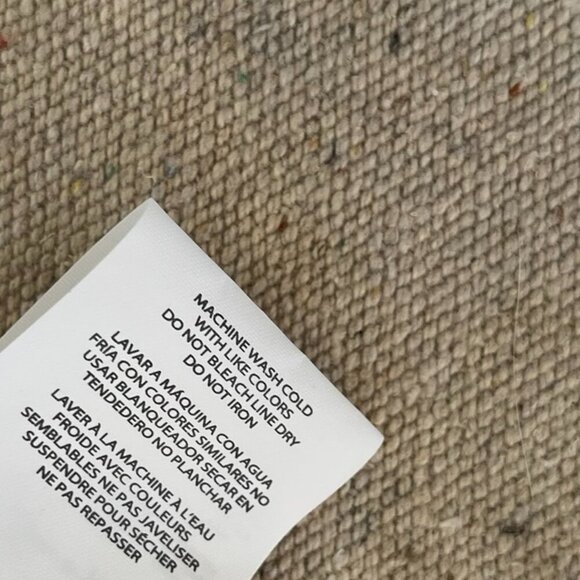 Melissa McCarthy Seven7 White Plus-Size Oversized Long Sleeve Tunic Sz 3x - Picture 8 of 9